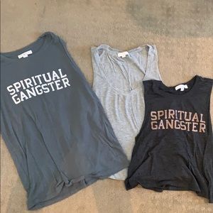 3 piece spiritual gangster tanks